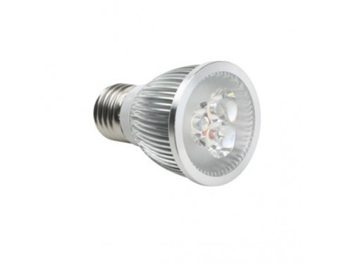 LED Spot Bulb E27 6W 0-350LM Warm White Dimmable(AC110V,Silver)